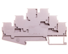 Złączka szynowa 3-piętrowa 0,08-4mm2 szara ST 2,5-3L 3036042