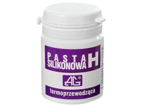 Pasta termoprzewodząca na bazie silikonu, 100g; AG Termopasty