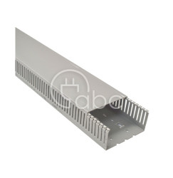 Korytko kablowe cienkogrzebieniowe T1-E, 120x60x2000 mm, szare, B01141