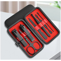 Zestaw do obcinania paznokci maniciure 7 częściowy w etui