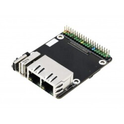 Płytka bazowa CM4-DUAL-ETH-MINI do modułów Raspberry Pi CM4 - Waveshare 22360