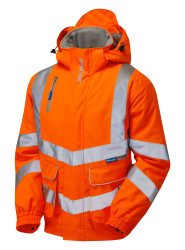 PULSAR HV Orange Padded Bomber Jacket-Or