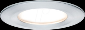93498 Nova Coin recessed light, 6 W, 2700 K, rigid, turned aluminium,