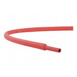 Rurka termokurczliwa 6,5mm/3,2mm - 1m / czerwona