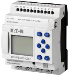 Przekaźnik programowalny easyE4 12-24VDC 24VAC 8DI(4AI) 4DO-R EASY-E4-UC-12RC1 197211