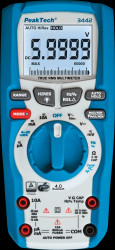 P 3442 Digital multimeter, 60000 counts, TRMS, Bluetooth