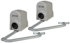 Napęd do bramy skrzydłowej FAAC-ENERGY-24V/KIT - zestaw do bramy dwuskrzydłowej