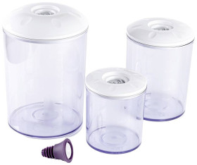 Magic Vac ACO1182 SET 3 FAMILIY 0,75 l + 1,5 l + 3 l Uchwyt próżniowy