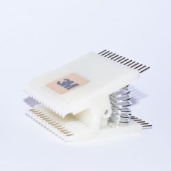 Klips pomiarowy, 28pin, DIPDIP 28, szerokość układu 15,25mm