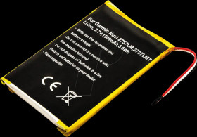 30923 GPS battery, Garmin Nüvi 2757, Li-Ion, 1500 mAh