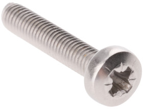 Śruby maszynowe M3 łeb z łbem walcowym soczewkowym Stal nierdzewna długość 16.0mm skok 0.50mm