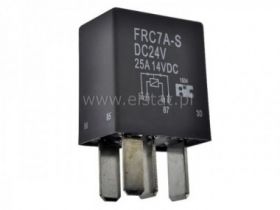 Przekaźnik samochodowy; 24VDC; styk zwierny