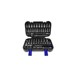 Zestaw kluczy nasad. 56el.1/4" nasadowe w walizce