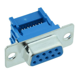 9-Way IDC Female D Socket Connector