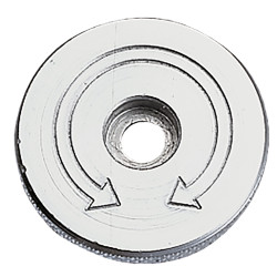 Nasadka, Chromowane, Stal, rozm: 3/8 cala, typ: Okrągły, Wymienna osłona