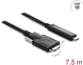 83629 Active Optical Cable USB 10 Gbps USB Type-C™ male to Type Micro