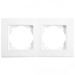 Linnera S Ramka 2-Krotna, Kolor Biały / 91480002