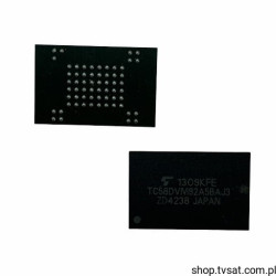 TC58DVM92A5BAJ3 NAND Flash 512Mbit SMD-BGA48 TOSHIBA
