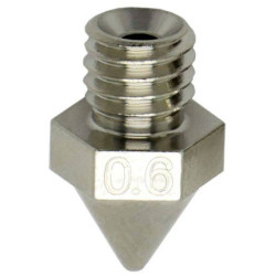 FabConstruct RAISE3D Pro2 Printing Nozzle Plated Copper 0.6mm