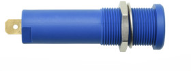 4 mm socket, solder/plug-in connection, CAT IV, red, HSEB 3125 L AU / RT