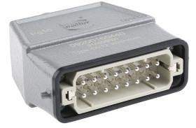 Wzmocnione złącze zasilania 16 + PE-pinowe HARTING 16A 250 V Męski PG16