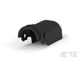 Obudowa złącza samochodowego TE Connectivity Wyjście kabla pokrywy LEAVYSEAL Czarny