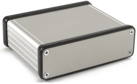 Aluminum enclosure, (L x W x H) 80 x 103 x 31 mm, natural, IP54, 1455L801