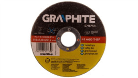 Tarcza Tnąca Do Metalu 115 X 1.0 X 22.2 Mm 41 A60-T-Bf Inox 57H730