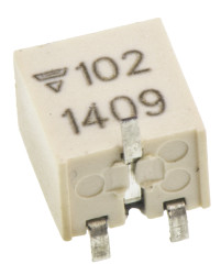 Potencjometr dostrojczy 1kΩ SMD 0.25W 11 -zwoje Regulacja górna