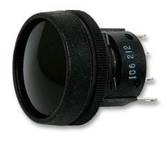 ITW 76-9116 przełącznik monostabilny czarny IP67