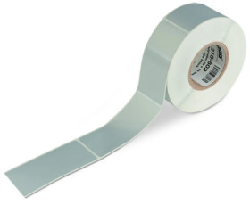 Etykiety poliestrowe bez nadruku 210-812 / rolka 500 tabliczek/