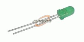 DIODA LED fi 5mm L-523VGC-S SUPER JASNA ZIELONA