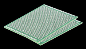 Opencircuit Double Sided Prototyping PCB 8x12cm - 2 pieces