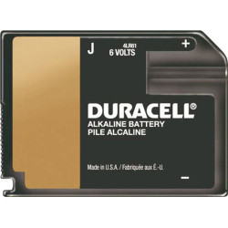 Duracell J 4LR61 Block Battery Alkaline 6V - Pack of 1