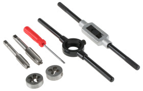 Zestaw gwintownika i narzynki elementy 21 rozmiar gwintownika 1/8 cala NPT CK Stal węglowa