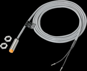 Inductive sensor, PNP/NPN, flush mounting M12, not flush, 1 Form A (N/O), 36 V (DC), 150 mA, IF5719