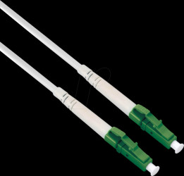 21158601 LWL patch cable, LC-APC simplex, OS2, 9/125 µm, steel-armoured,