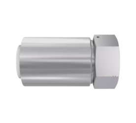 Złączka hydrauliczna, Złacze A: Przewód elastyczny 3/4 cala, Złacze B: BSP 1 x 11 cala żeńskie, Stal, 420 barów