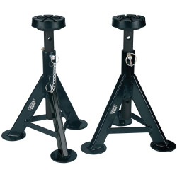 Draper Expert 04336 Axle Stands, 3 Tonne, Black (Pair)
