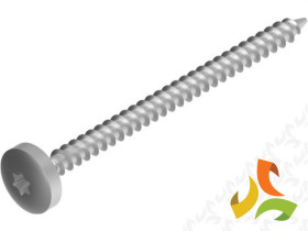 Wkręt do drewna DDW8x100E A2 100szt. 890811 BAKS