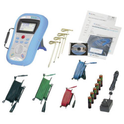 Metrel 20991538 MI 3123 Compact Earth Ground Meter, Finds Earthing Resistance