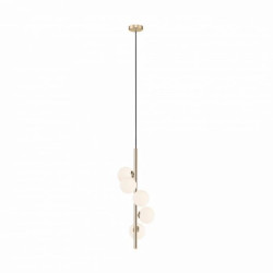 Lampa pionowa wisząca złota z serii ARCTURUS, nad blat stołu 5*G9 - P0574-05E-F7AA Zuma Line