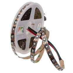 WS2812B-60 60led/m 18w/m taśma RGBic czarna