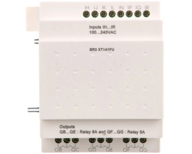Moduł rozszerzenia 8 wejść cyfrowych 6 wyjścia przekaźnikowe 240V AC Zelio SR3XT141FU