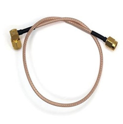 Kabel koncentryczny złącze A SMA złacze B SMA długość 250mm typ kabla RG 316 Z zakończeniem