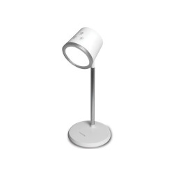 Lampa biurkowa LED Svensson 6W Nocna, USB-C, Model Oslo, Biała