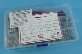 ZESTAW 105szt BEZP.SZYB.5x20mm 0,2-20A