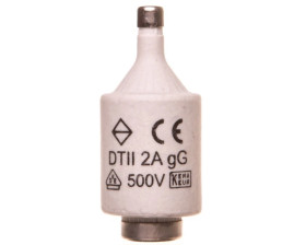 Wkładka bezpiecznikowa BiWtz 2A DII gG 500V LE2702