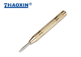 Punktak automatyczny do drewna i metalu regulowany - złoty