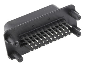 Złącze samochodowe 35-pinowe TE Connectivity Męski 8A AMPSEAL Przewlekany Lutowane Obudowa złącza samochodowego